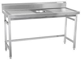 Dish-landing table