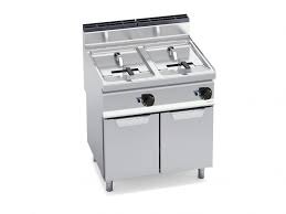 Twin-tank fryer