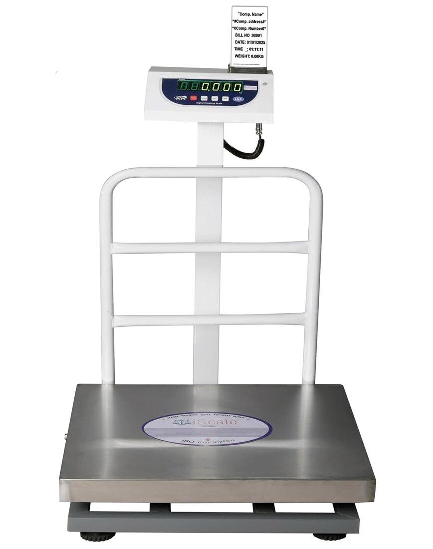 Commercial floor scale, 500 kg