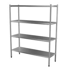 Wall shelving, 4-tier